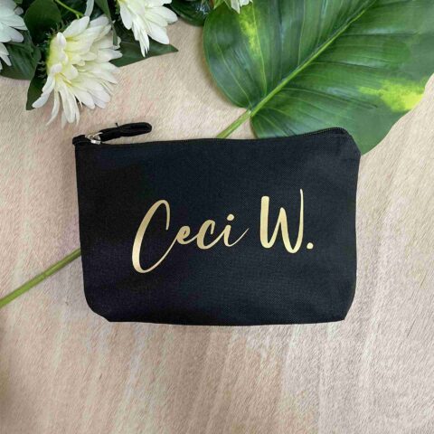 neceser personalizado negro
