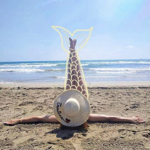 pamelas personalizadas para la playa