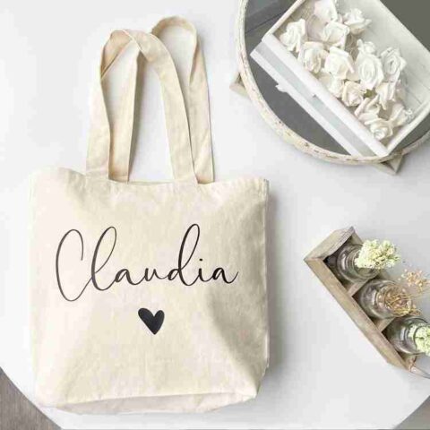 Bolso de tela personalizado