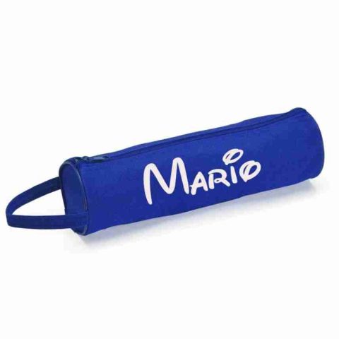 estuche azul personalizada